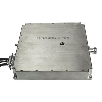 Government high power 100W 4-8ghz broadband PA power amplifier module applicate drone signal Blocking