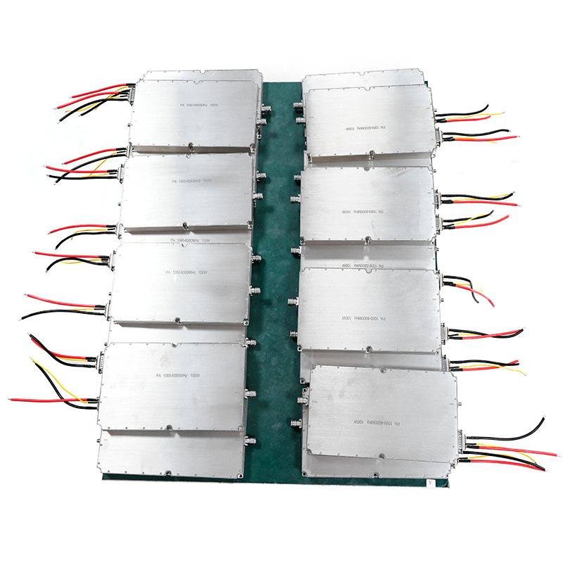 Professional Ultra band 2000-7200mhz 100W power amplifier module for drone jammer