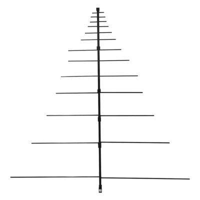 100-7000MHz النطاق العريض الراديو اللاسلكي Yagi الطائرات بدون طيار الاتجاهية الدفاعية طائرات بدون طيار حاصم 100W الهوائي