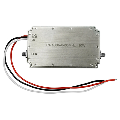 وحدة مكبر الطاقة ذات النطاق العريض ثنائي الاتجاه 10W 500-7300mhz 1000-6400mhz لنظام التشويش ضد الطائرات بدون طيار