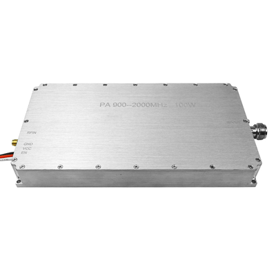 100W 900-2000MHz وحدة مكبر الطاقة RF لنظم مكافحة الطائرات بدون طيار