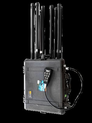 تركيب السيارة GPSL1 WIFI VHF UHF جهاز تشويش إشارة الطائرات بدون طيار FPV لمعدات الحماية الأمنية