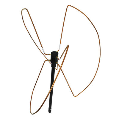 هوائي درع إشارة GNSS للطائرة بدون طيار مخصص عالي الطاقة 300 واط 2.4 جيجاهرتز 5.8 جيجاهرتز N-male على شكل ورقة برسيم رباعية