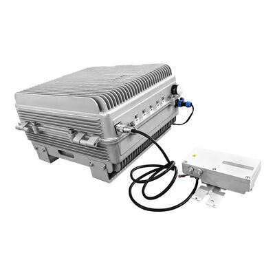 طائرة بدون طيار عالية الطاقة ومقاومة للماء، جهاز تشويش إشارة، محطة أساسية للاستخدام في الهواء الطلق