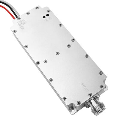 في المركبة 50W5ghz 3ghz 4ghz N وصلة الميكروويف TX طائرة بدون طيار UAV fpv وحدة التشويش للخارج