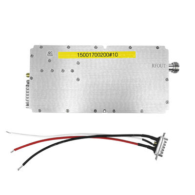 مضخم تعديل عالي الطاقة 200 واط 1500-1700 ميجاهرتز GaN 28 فولت مضاد للطائرات بدون طيار UAV FPV VCO