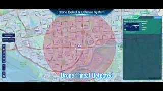 كاشف Texin Drone مع القائمة السوداء البيضاء